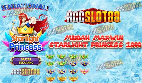 Starlight Princess 1000 Lagi Mudah Mendapatkan Jackpot